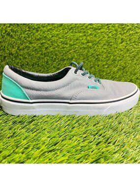 Vans Era Heel Pop Womens Size 8.5 Mens 7 Gray Athletic Skateboard Shoes Sneakers
